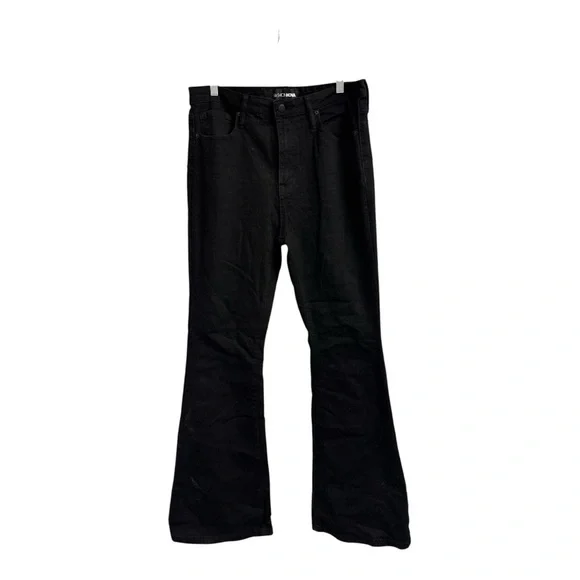 Harper Sculpting Stretch Flare Jeans - Black - Picture 2 of 7